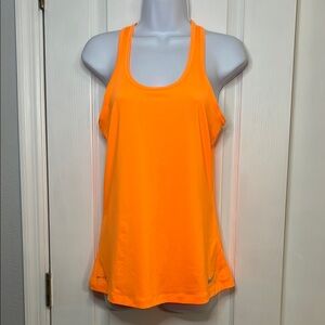 Nike Women's Orange Tank Top